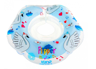Круг на шею для купания малышей Flipper - с музыкой Лебединое озеро