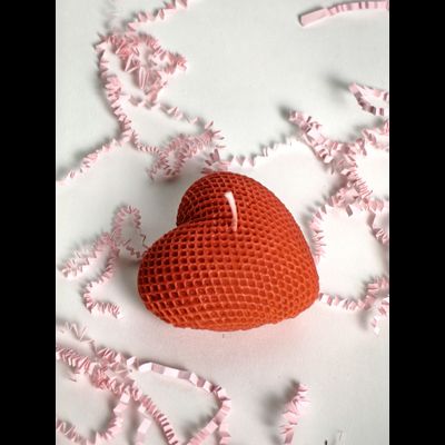 Свеча "Сердце" Красный