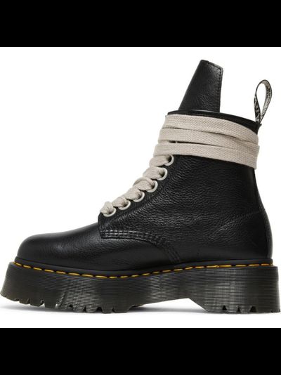 DR MARTENS X RICK OWENS STROBE 1460 QUAD SOLE JUMBO LACE BLACK