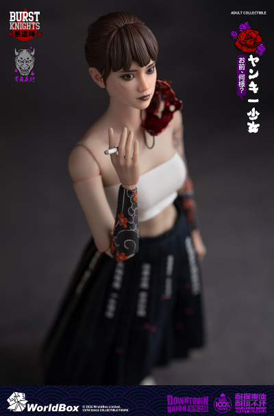 ПРЕДЗАКАЗ - Японская школьница-якудза - Коллекционная фигурка 1/6 Yank? sh?jo (AT045) - Worldbox ?ЦЕНА: 25600 РУБ.?