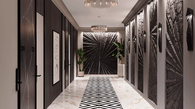 Панно гипсовое OBSIDIAN артикул SPN16