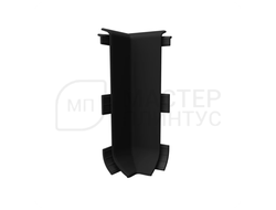 Угол внутренний для ПВХ плинтуса Vilo Linela 412 Черный