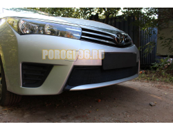 Защита радиатора Toyota Corolla 2013-2016 black