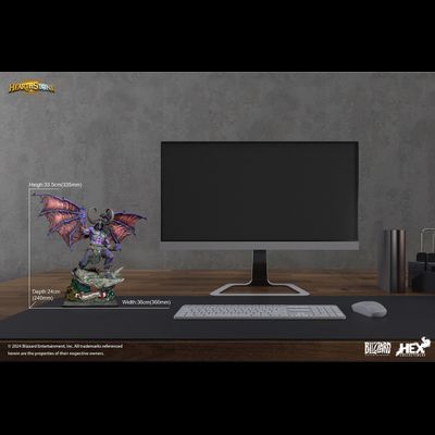 Иллидан Ярость Бури (серия Warcraft, HearthStone) - КОЛЛЕКЦИОННАЯ СТАТУЯ 1/10 Illidan Stormrage (HEXHS06) - HEX Collectibles x Blizzard