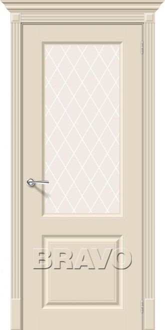 Межкомнатная окрашенная дверь Скинни-13 Cream
