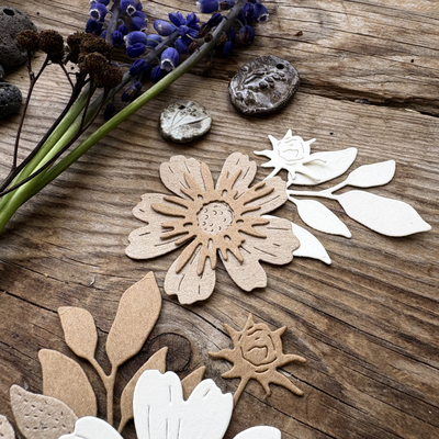 Набор ножей для вырубки «Космеи скромные цветы»