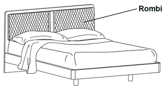 Кровать с подъемным механизмом "Vanity" 160х200 см