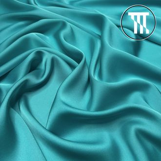 Армани шелк, цв. Морская волна (светлый)