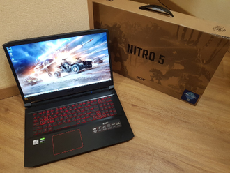 ACER NITRO 5 AN517-52-57R2 ( 17.3 FHD IPS I5-10300H GTX1650TI(4GB) 8GB 512SSD )