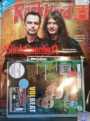 Rock Hard August 2010 Blind Guardian Cover, Немецкие журналы в России, Intpressshop