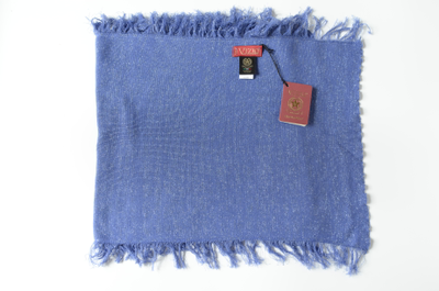 Шарф с бахромой Vizio 1200 SLF лазурный