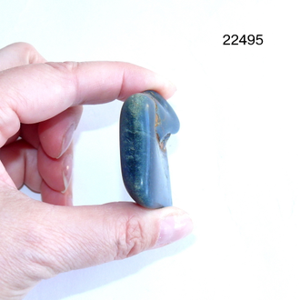 Соколиный глаз натуральный (галтовка) ЮАР арт.22495: 38,8г - 47*39*14мм