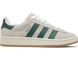 Adidas Campus 00s Crystal White Dark Green