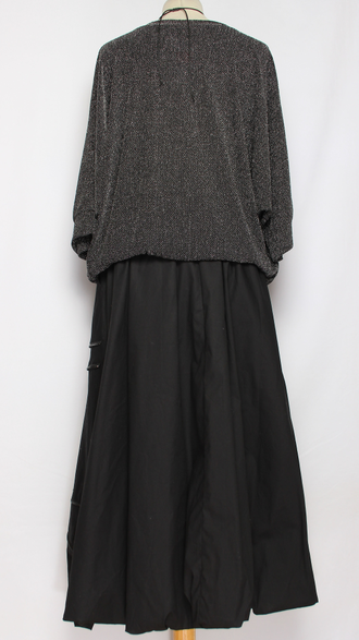 ДЖЕМПЕР  "ЛЮРЕКС ТОНКИЙ" вискоза золото, серебро, синий, черный р.48-62