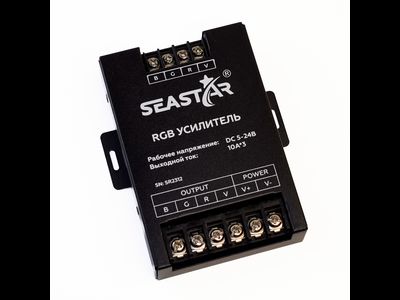 Усилитель  SR-AMP-RGB-30А 3CH 5-24V (150-720W) SEASTAR