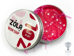 ZOLA Мыло для бровей для фиксации волосков (мини-версия), 25 гр