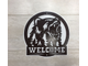 Табличка welcome