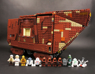 # 75059 Песчаный «Краулер» / Sandcrawler (UCS – 2014)