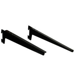 Прямой полкодержатель 300 мм с двойным зацепом