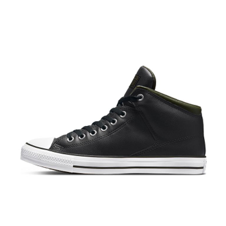 Зимние кеды Converse All Star Street Top черные