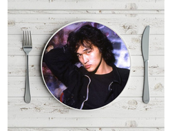 Тарелка "Кино, Виктор Цой" №21