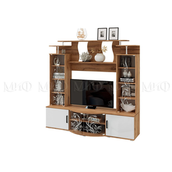 Виста Стенка белый дуб крафт Ш1850хВ1800хГ560 мм