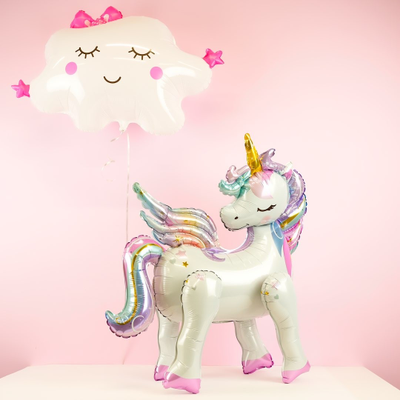 Шар 3D (26''/66 см) Фигура, Звездный единорог