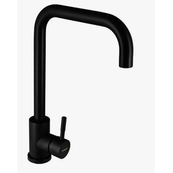 Смеситель Sanday 563304-07 кухня, латунь, черный, картридж D35 гайка