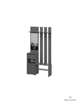 Денвер вешалка с зеркалом (прихожая)