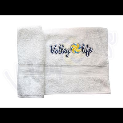 Полотенце большое белое