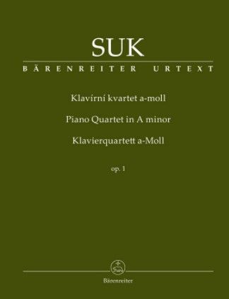 Suk, Josef Quartett a-Moll op.1 für Violine, Viola, Violoncello und Klavier Stimmen