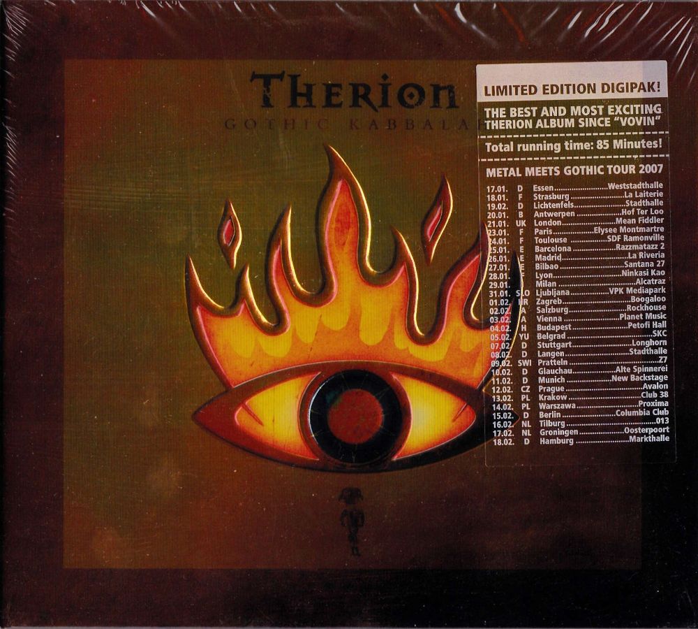 Therion – Gothic Kabbalah купить CD в интернет-магазине CD и LP "Музыкальный прилавок" в Липецке