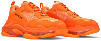 Balenciaga Triple S Sneaker Clear Sole Orange