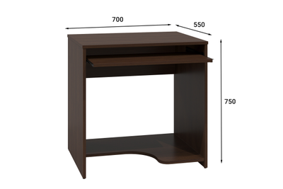 Стол компьютерный С-233 Венге