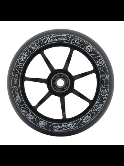 Колесо Комета 110 mm Старт (черный/черный)