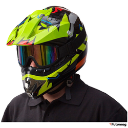 Шлем защитный (набор) + перчатки