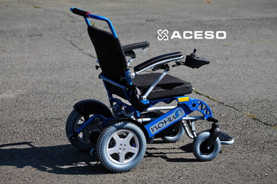 Инвалидное кресло-коляска с электроприводом Пони-130, электроколяска