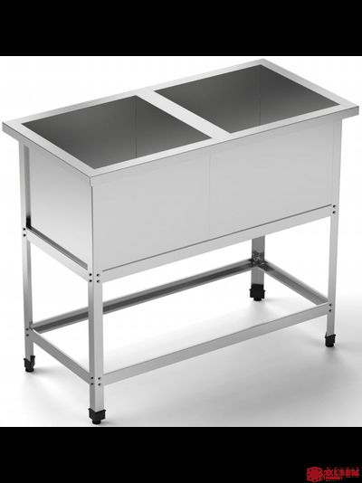 Ванна моечная ВМ-2-1240/630/850-э