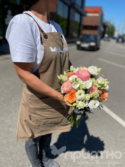 Букет невесты & Бутоньерка № 1311