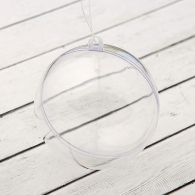 Шар елочный под полиграфическую вставку, елочные шары под вставку фото, шар елочный акриловый