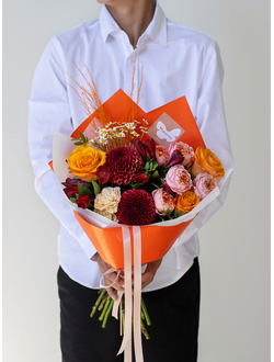 Букет цветов для учителя / воспитателя  № 864