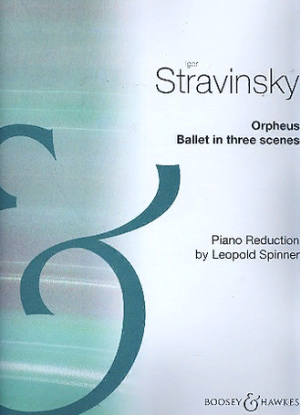 Strawinsky. Orpheus Klavierauszug