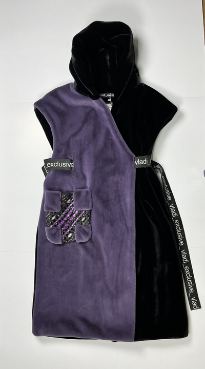 Жилет из экомеха модель 127