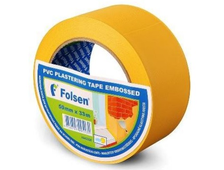 Малярная лента ПВХ Folsen желтая 50ммx33м арт. 0243350