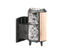 Банная печь Атмосфера L комбинированная Окаменевшее дерево до 20 м3