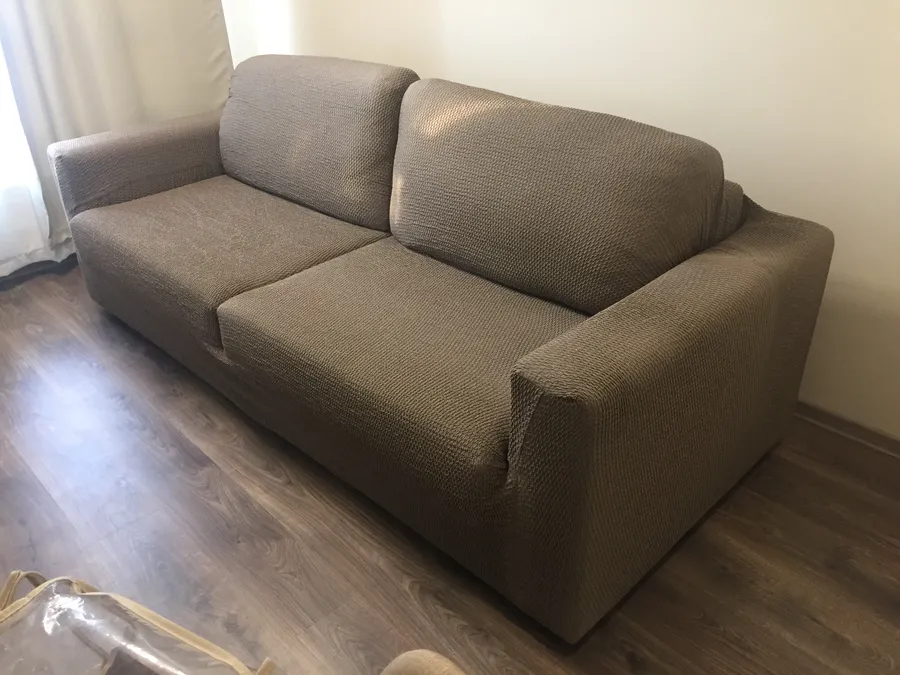 ЧЕХОЛ НА 4ХМ ДИВАН АЛЬБА КОРИЧНЕВЫЙ