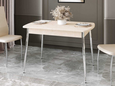 Обеденный стол Орфей 28.1 Стоун крем