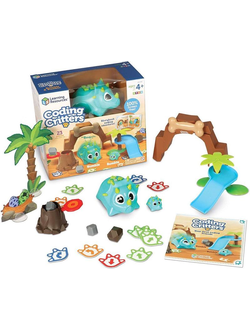 Развивающая игрушка "РобоЗавр. Рамбл и Бамбл. Основы программирования"