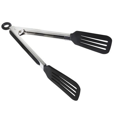 ЩИПЦЫ-ЛОПАТКА КУХОННЫЕ НЕЙЛОН/НЕРЖАВЕЮЩАЯ СТАЛЬ 25 СМ