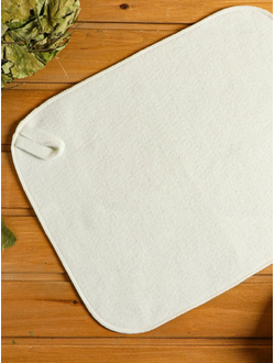 Коврик банный 40*50см белый